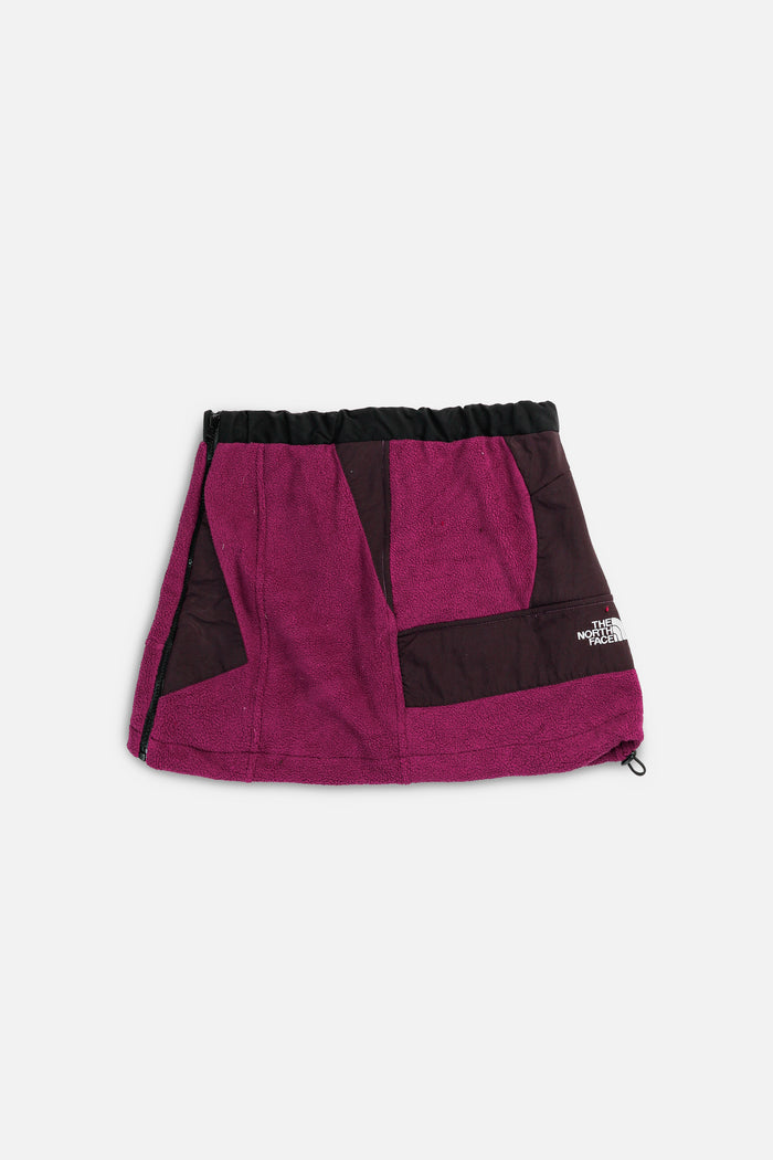 Frankie Rework North Face Fleece Mini Skirt - S