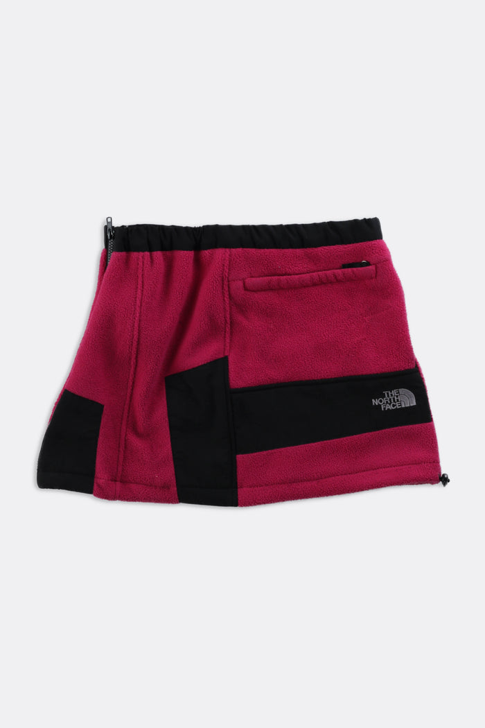 Frankie Rework North Face Fleece Mini Skirt - S