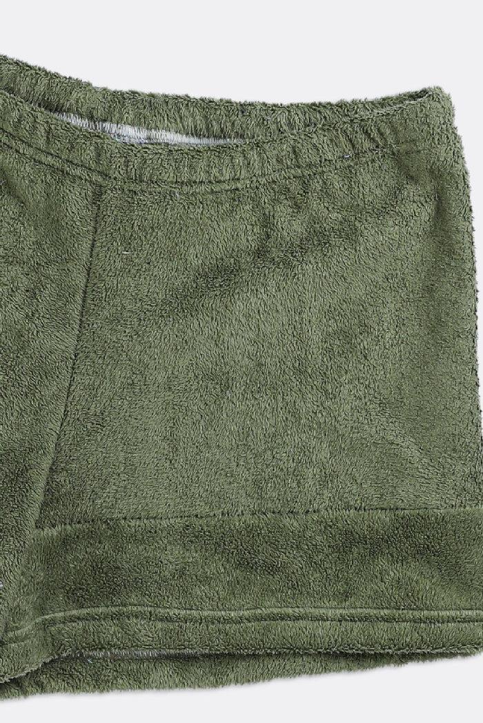 Frankie Rework North Face Fuzzy Shorts - L