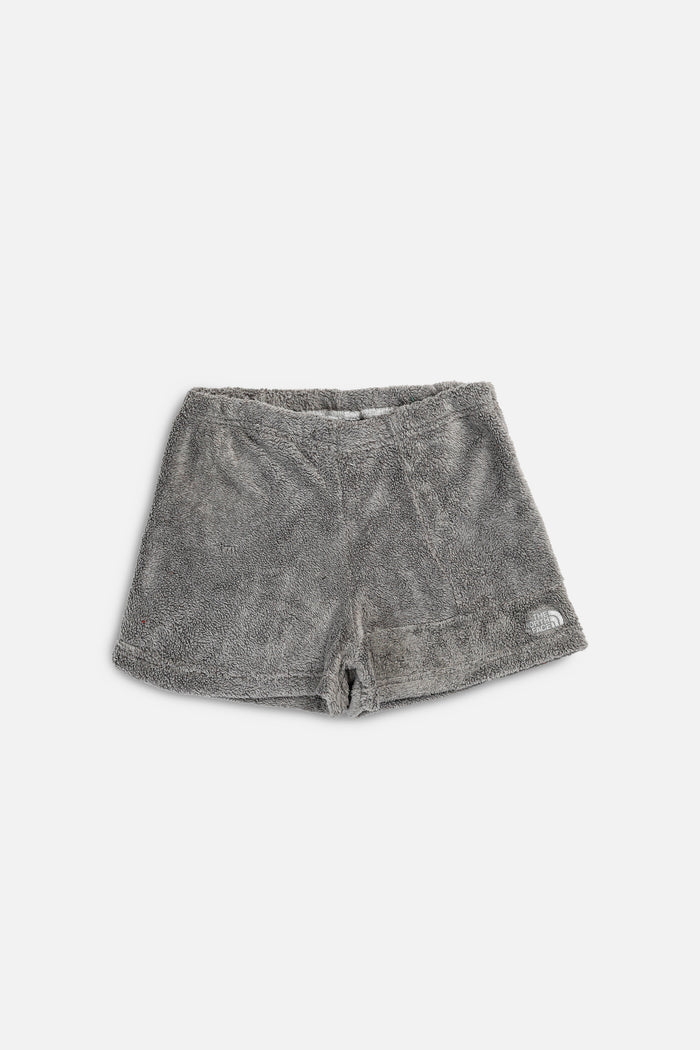 frankie Rework North Face Fuzzy Shorts - L