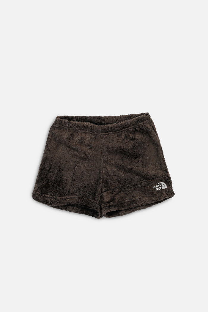 frankie Rework North Face Fuzzy Shorts - M