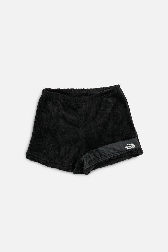 frankie Rework North Face Fuzzy Shorts - M