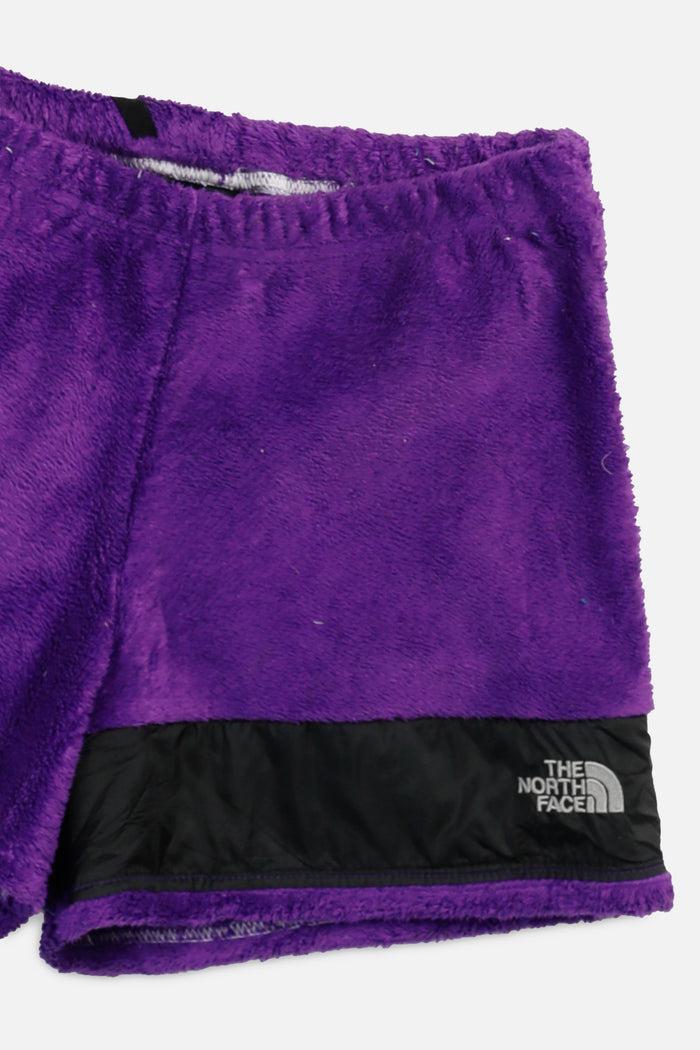 Frankie Rework North Face Fuzzy Shorts - XS