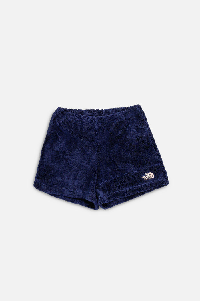 frankie Rework North Face Fuzzy Shorts - XS