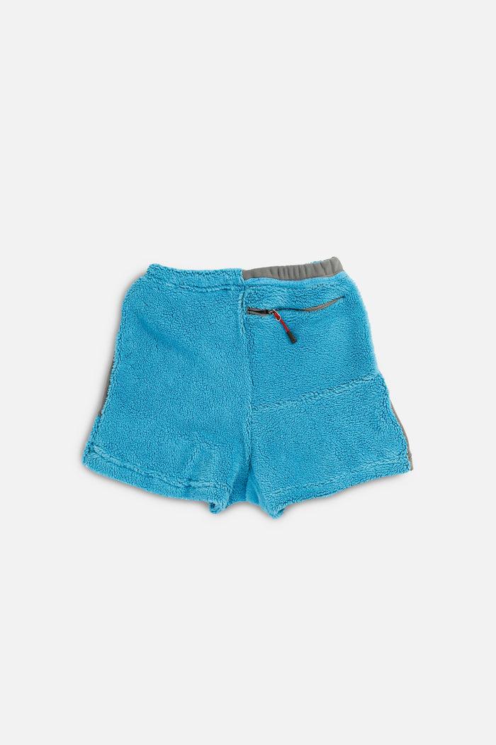 Frankie Rework North Face Fuzzy Shorts - XS