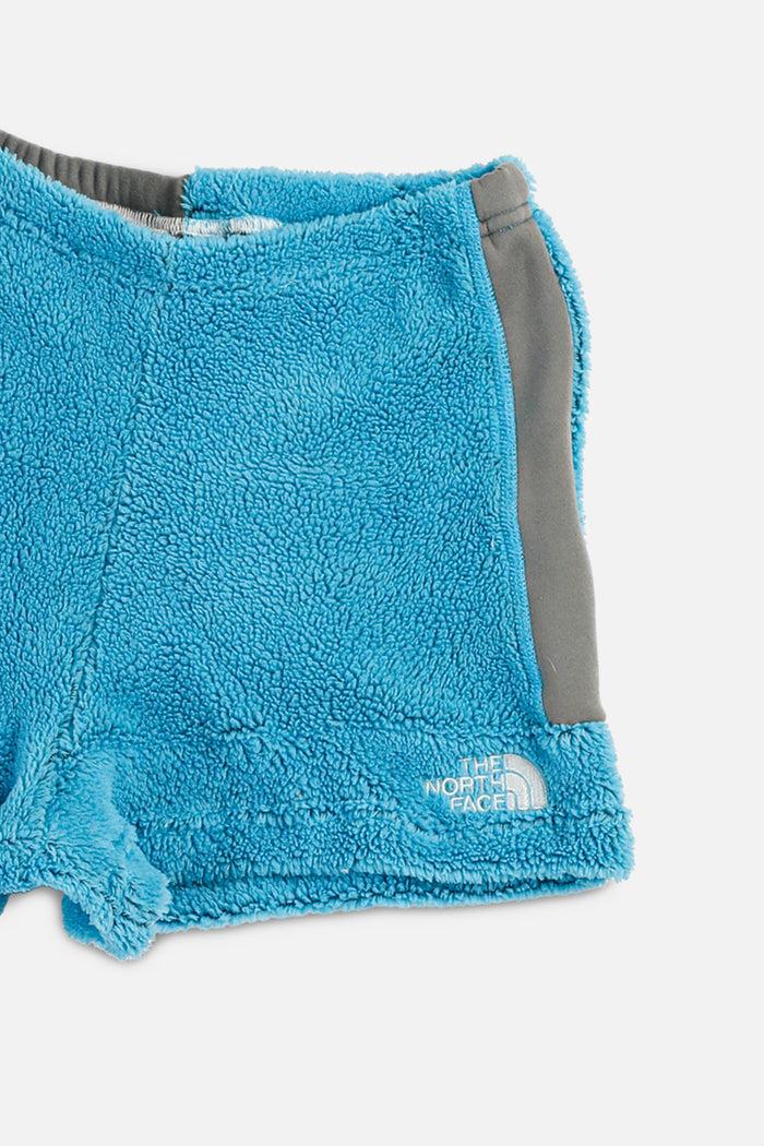 Frankie Rework North Face Fuzzy Shorts - XS