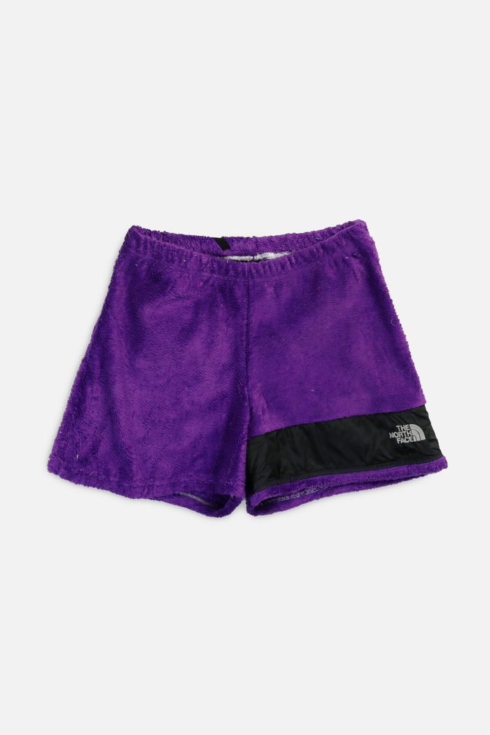 frankie Rework North Face Fuzzy Shorts - XS