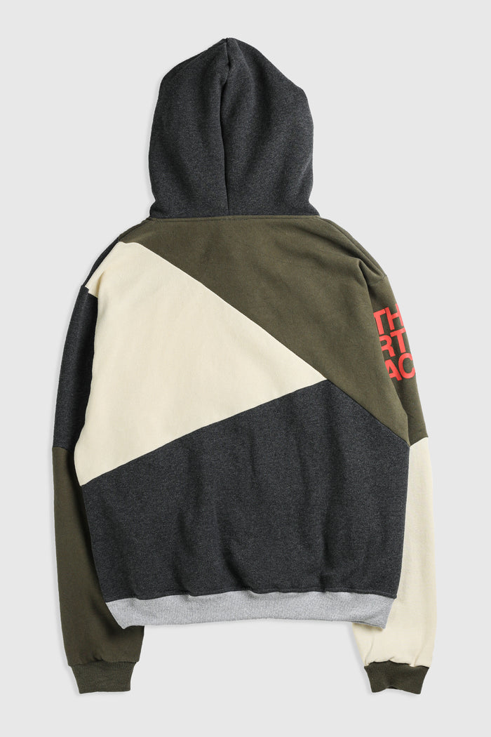 Frankie Rework North Face Patchwork Sweatshirt - L