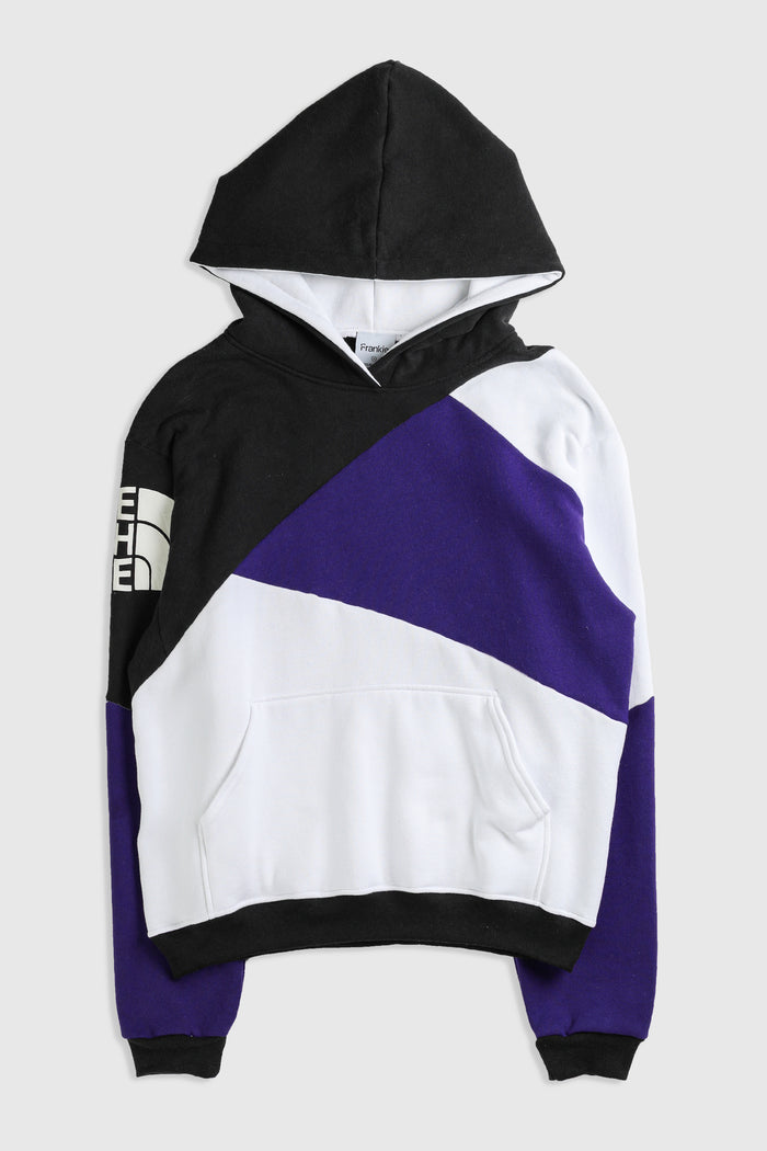frankie Rework North Face Patchwork Sweatshirt - M