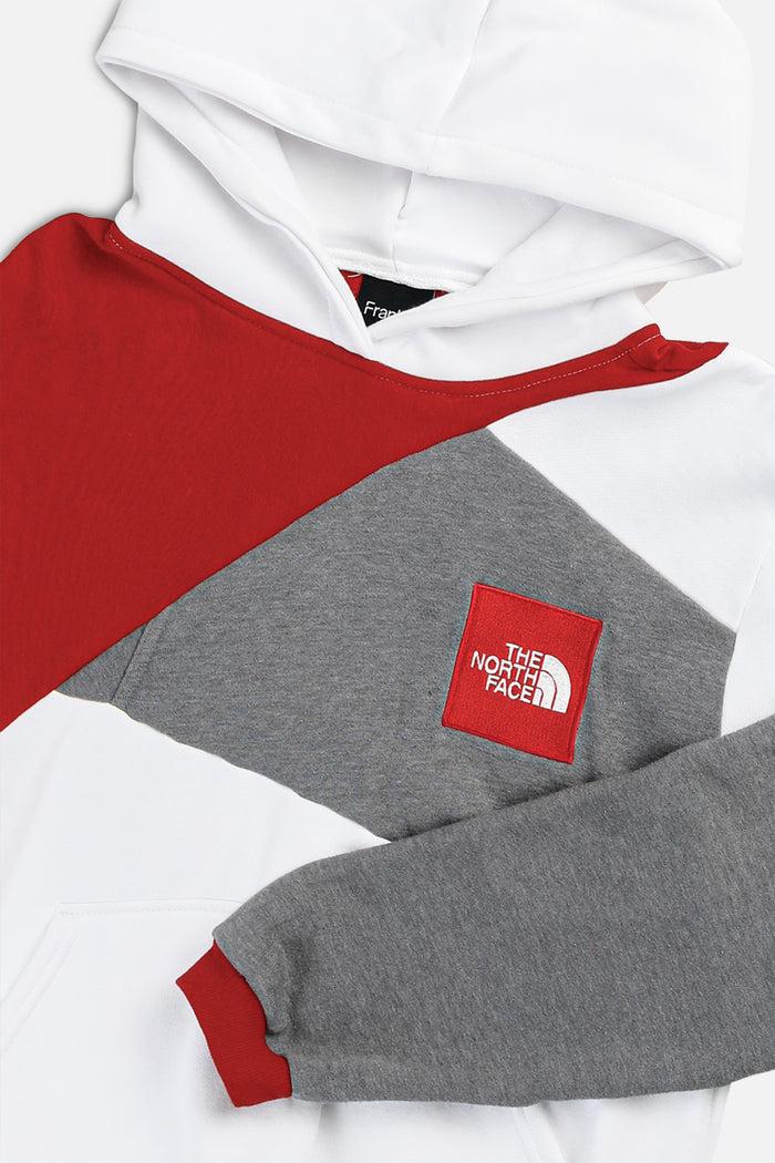 Frankie Rework North Face Patchwork Sweatshirt - S