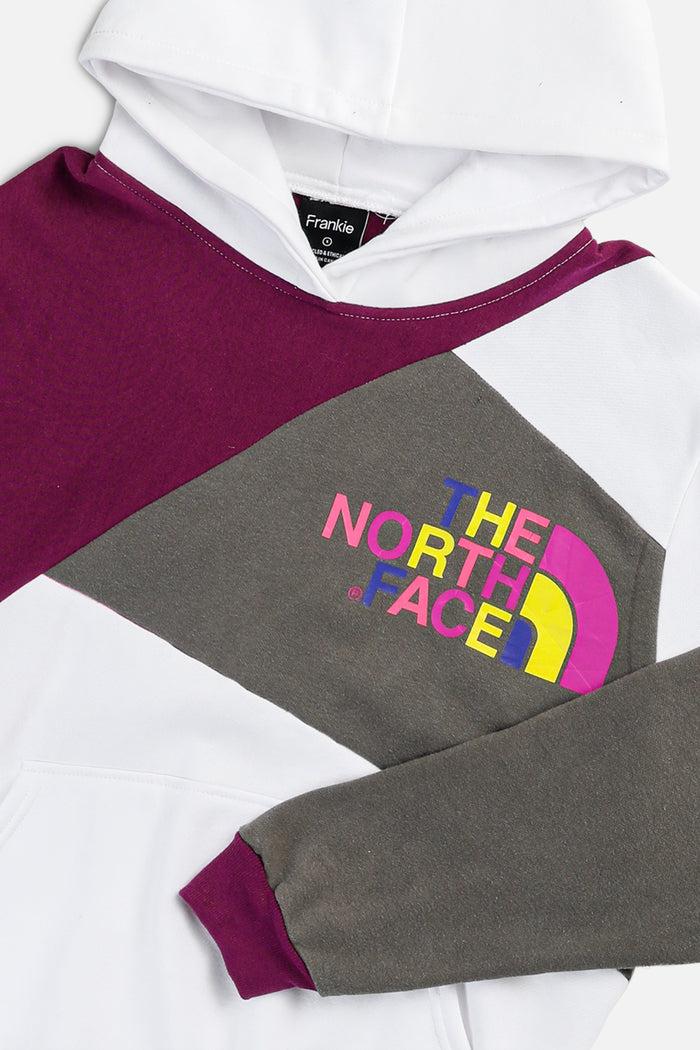 Frankie Rework North Face Patchwork Sweatshirt - S
