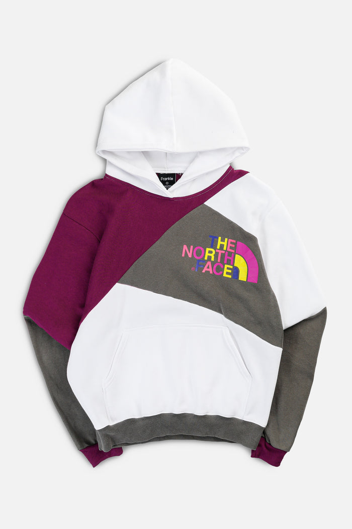 frankie Rework North Face Patchwork Sweatshirt - S