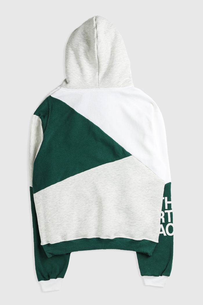 Frankie Rework North Face Patchwork Sweatshirt - S