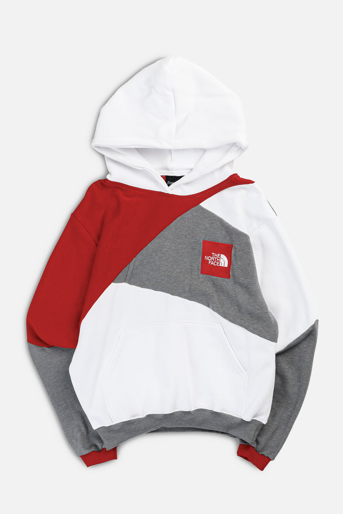 frankie Rework North Face Patchwork Sweatshirt - S