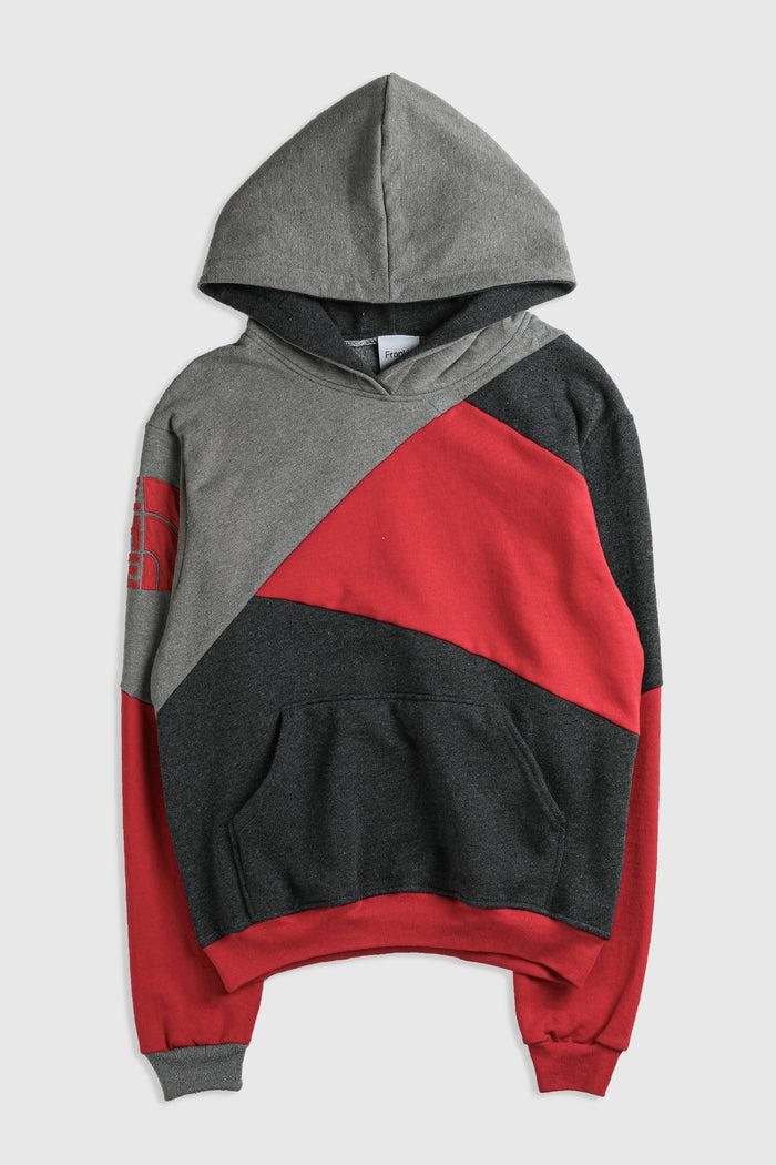 frankie Rework North Face Patchwork Sweatshirt - XS