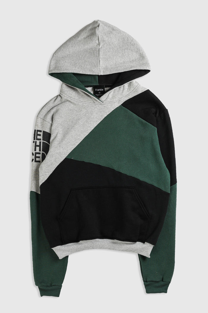 frankie Rework North Face Patchwork Sweatshirt - XS