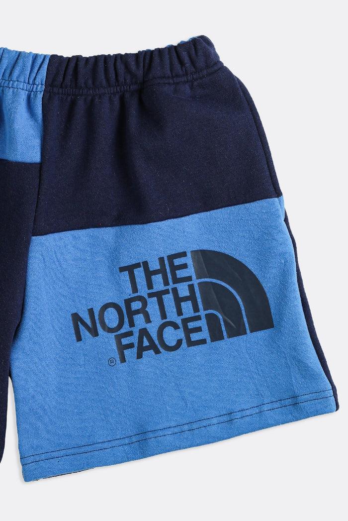 Frankie Rework North Face Patchwork Sweatshorts - S
