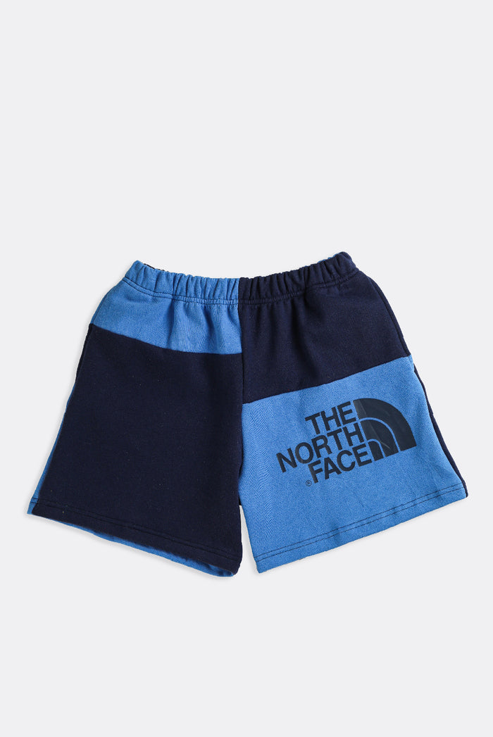 frankie Rework North Face Patchwork Sweatshorts - S
