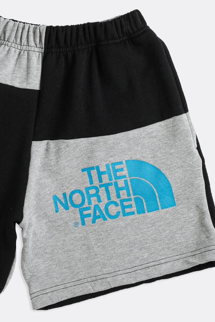 Frankie Rework North Face Patchwork Sweatshorts - XS