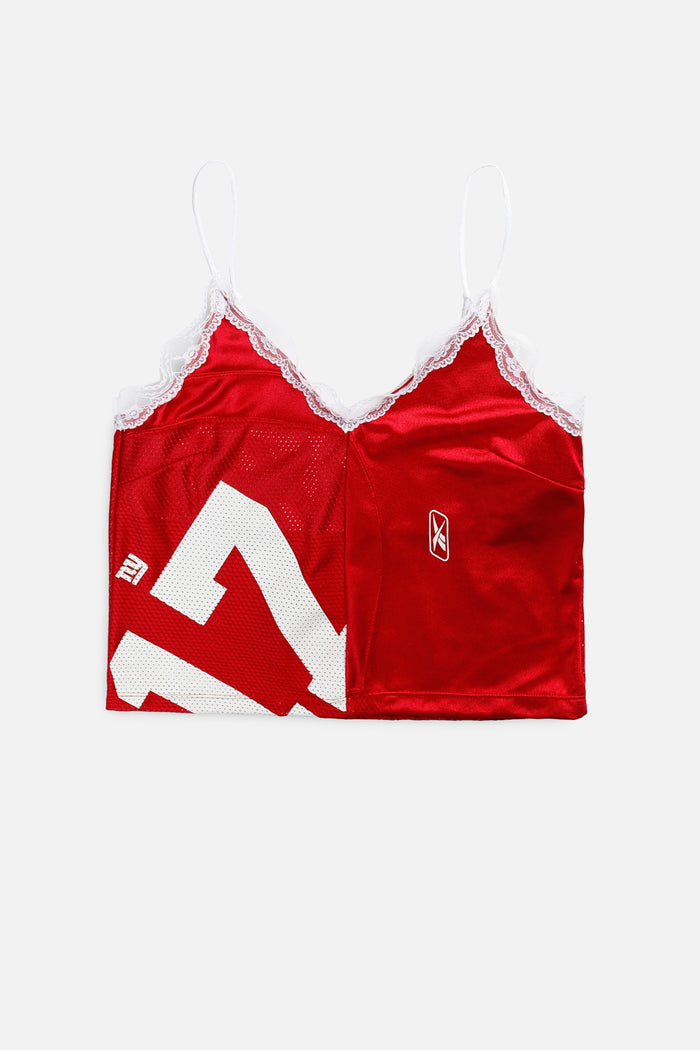 frankie Rework NY Giants Lace Tank - M