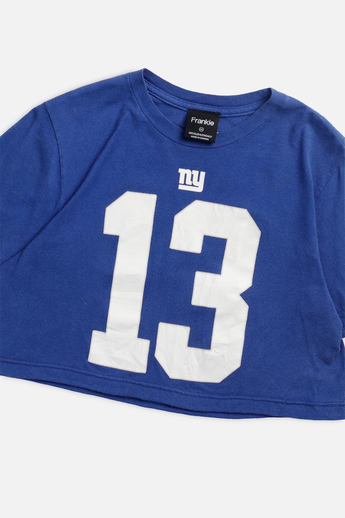 Frankie Rework NY Giants NFL Crop Tee - XS