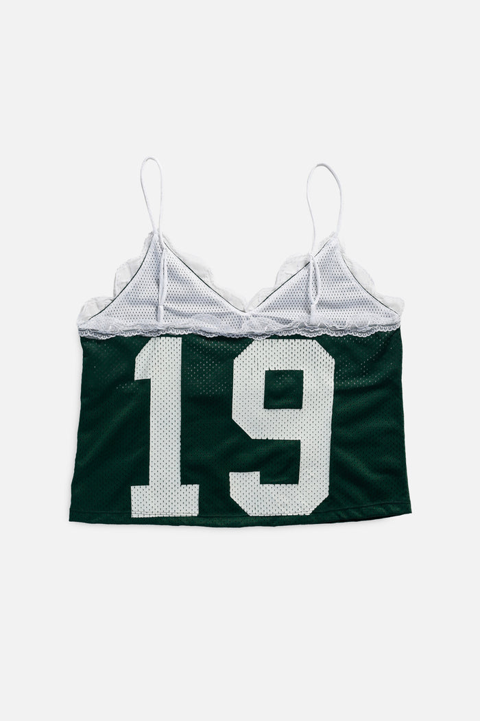 Frankie Rework NY Jets Lace Tank - L