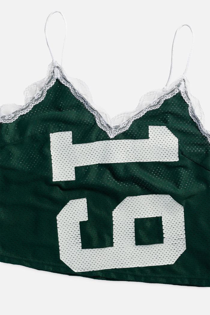 Frankie Rework NY Jets Lace Tank - L