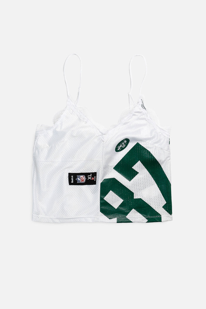 frankie Rework NY Jets Lace Tank - S