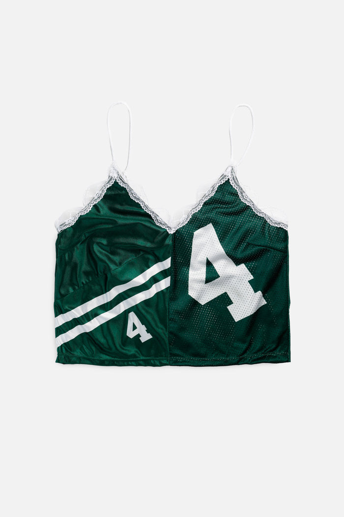 frankie Rework NY Jets Lace Tank - XL