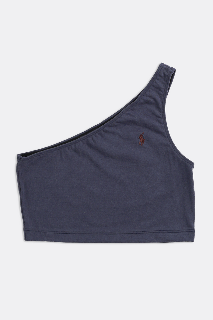frankie Rework One Shoulder Tank - L