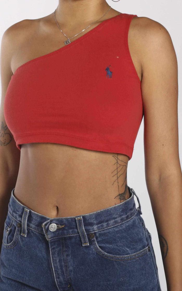 frankie Rework One Shoulder Tank - XS S M L XL