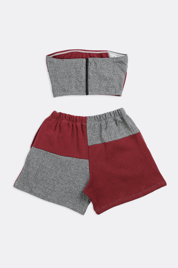 Frankie Rework Patchwork Sweatshorts Set - L