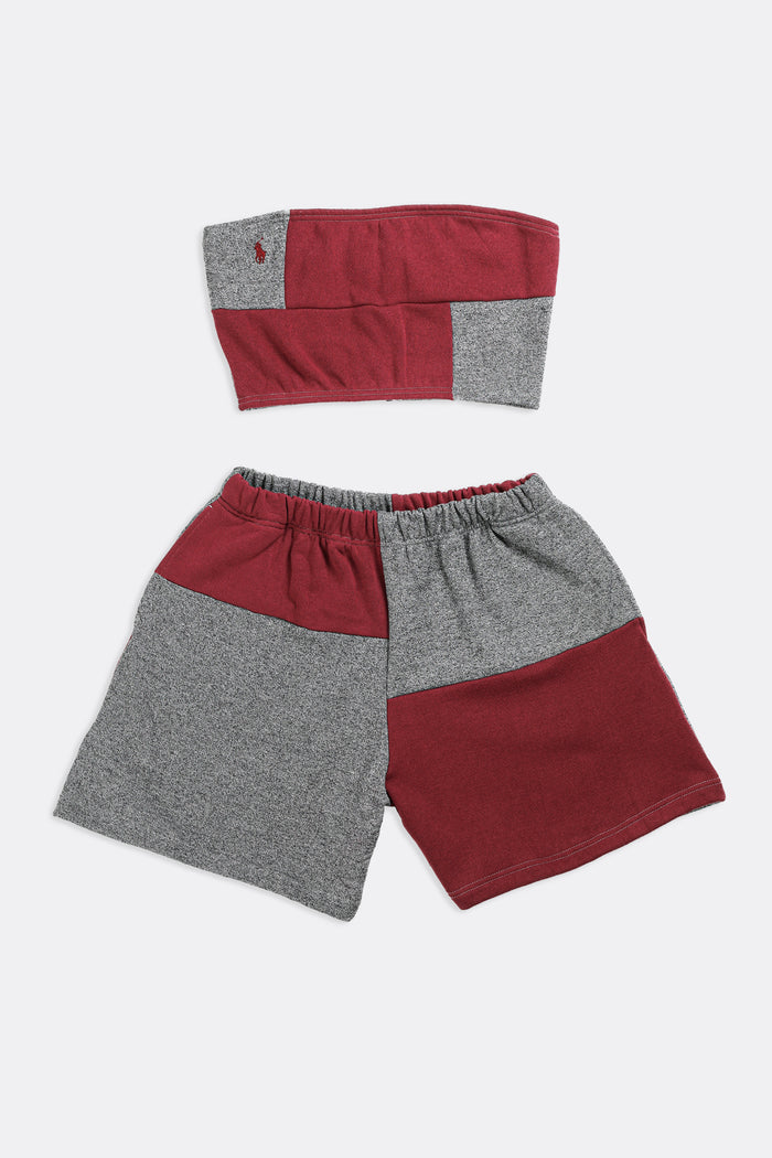 frankie Rework Patchwork Sweatshorts Set - L