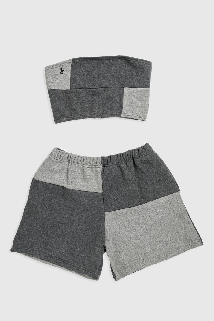 frankie Rework Patchwork Sweatshorts Set - L