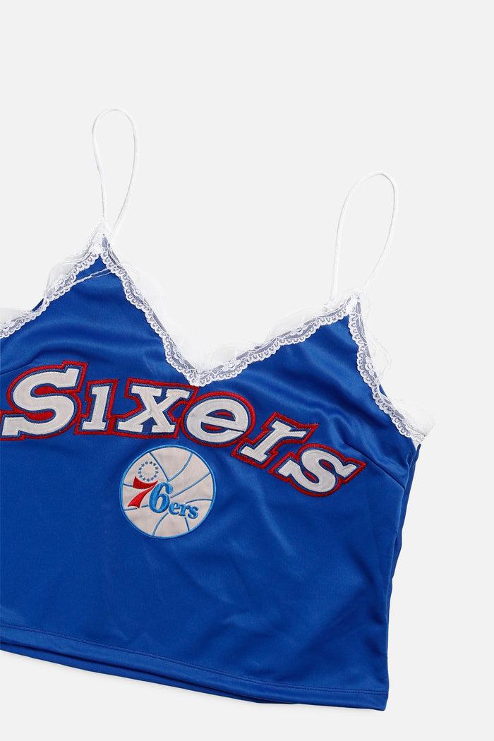 Frankie Rework Philadelphia 76ers NBA Lace Tank - XL