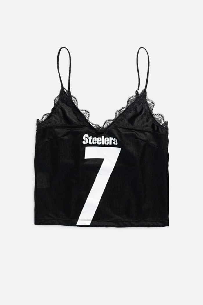 frankie Rework Pittsburgh Steelers Lace Tank - XS