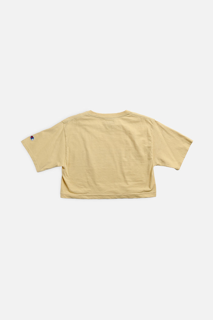 Frankie Rework Purdue Crop Tee - XS