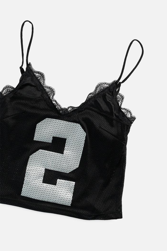 Frankie Rework Raiders Lace Tank - XS