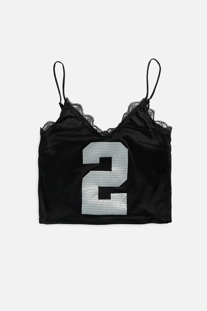 frankie Rework Raiders Lace Tank - XS