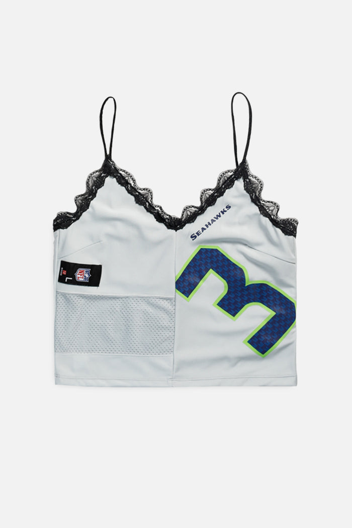 frankie Rework Seattle Seahawks Lace Tank - M