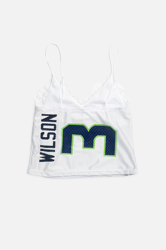 Frankie Rework Seattle Seahawks Lace Tank - S