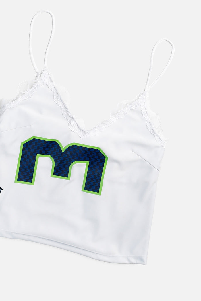 Frankie Rework Seattle Seahawks Lace Tank - S