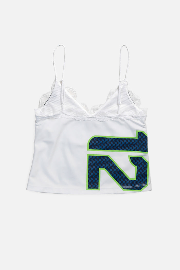 Frankie Rework Seattle Seahawks Lace Tank - XS