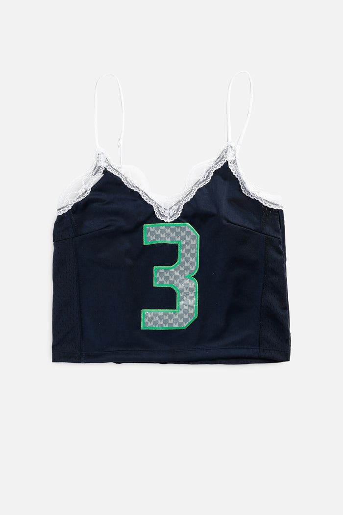 frankie Rework Seattle Seahawks Lace Tank - XS