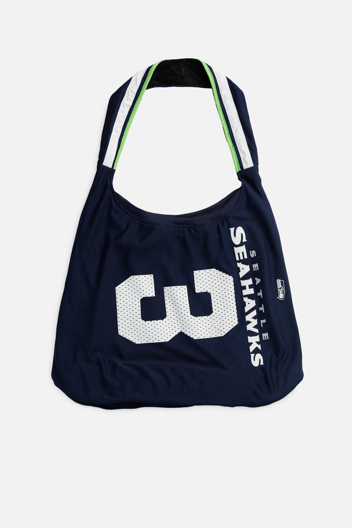 frankie Rework Seattle Seahawks NFL Tote Bag