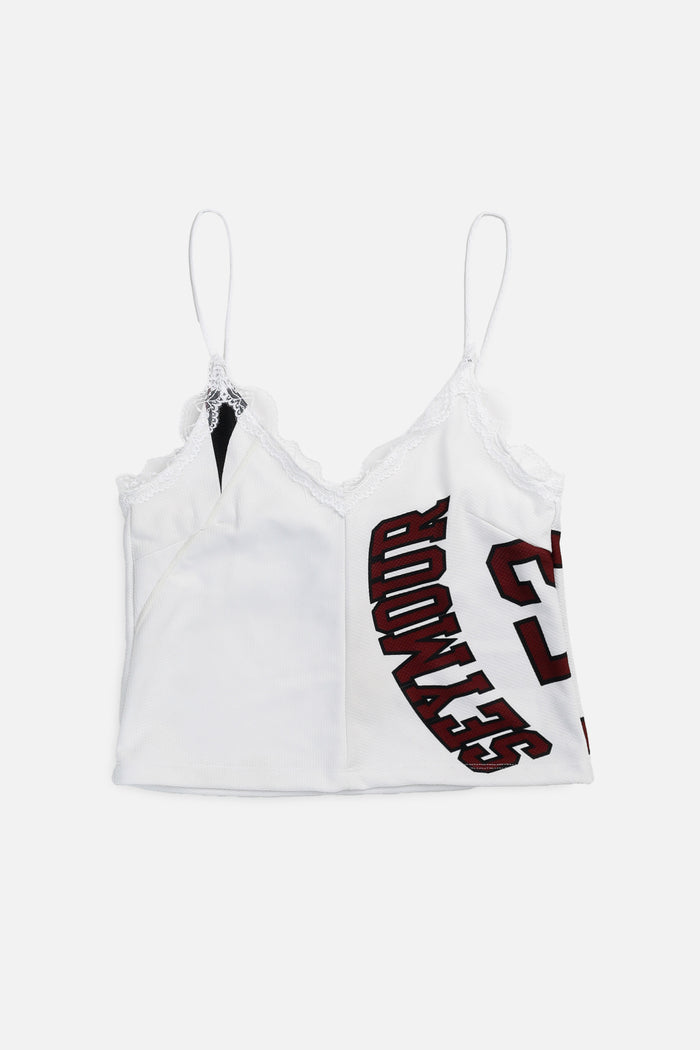 frankie Rework Seymour Football Lace Tank - S