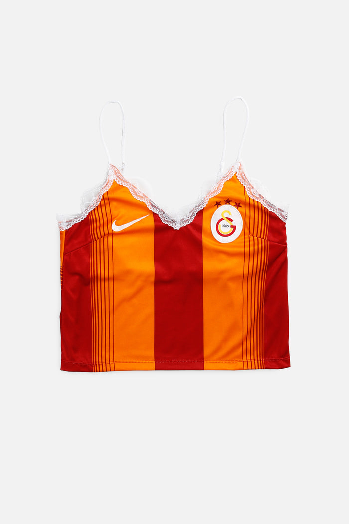 frankie Rework Soccer Lace Tank - M