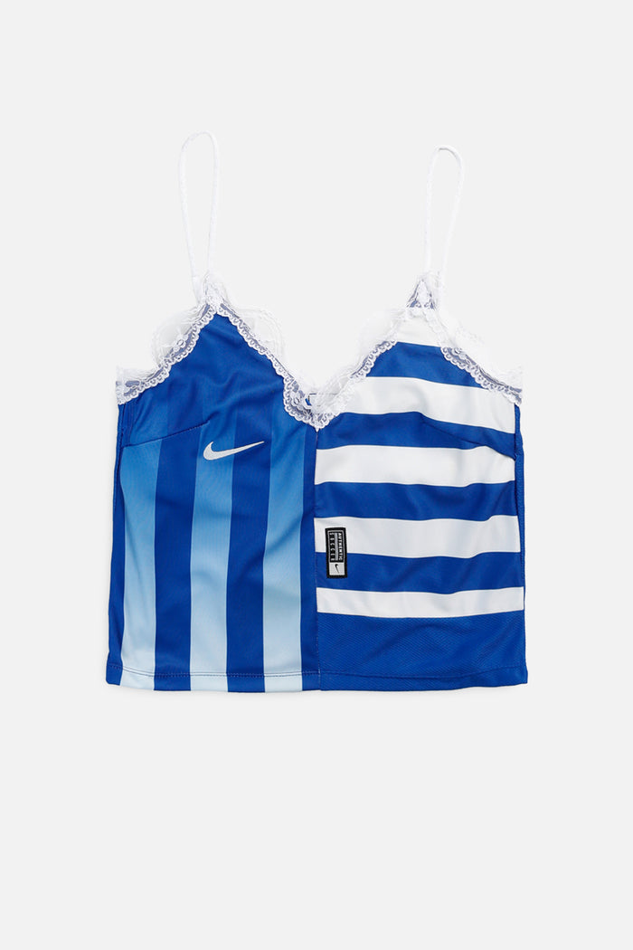 frankie Rework Soccer Lace Tank - XS