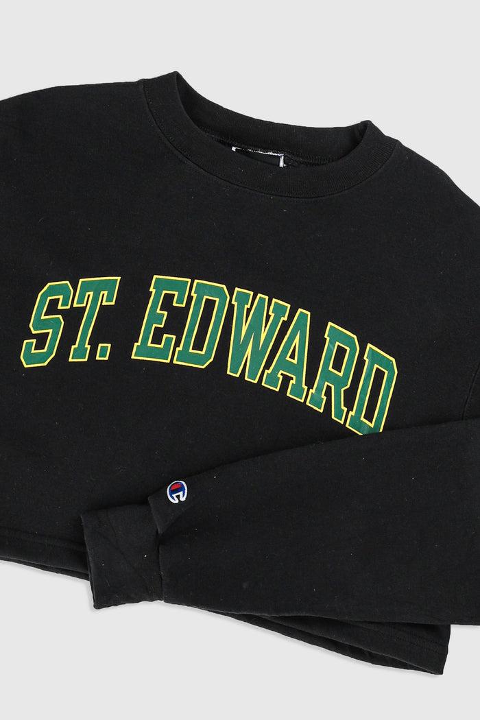 Frankie Rework St. Edwards Crop Sweatshirt - M