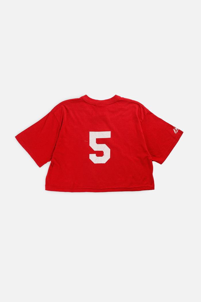 Frankie Rework St. Louis Cardinals MLB Crop Tee - M